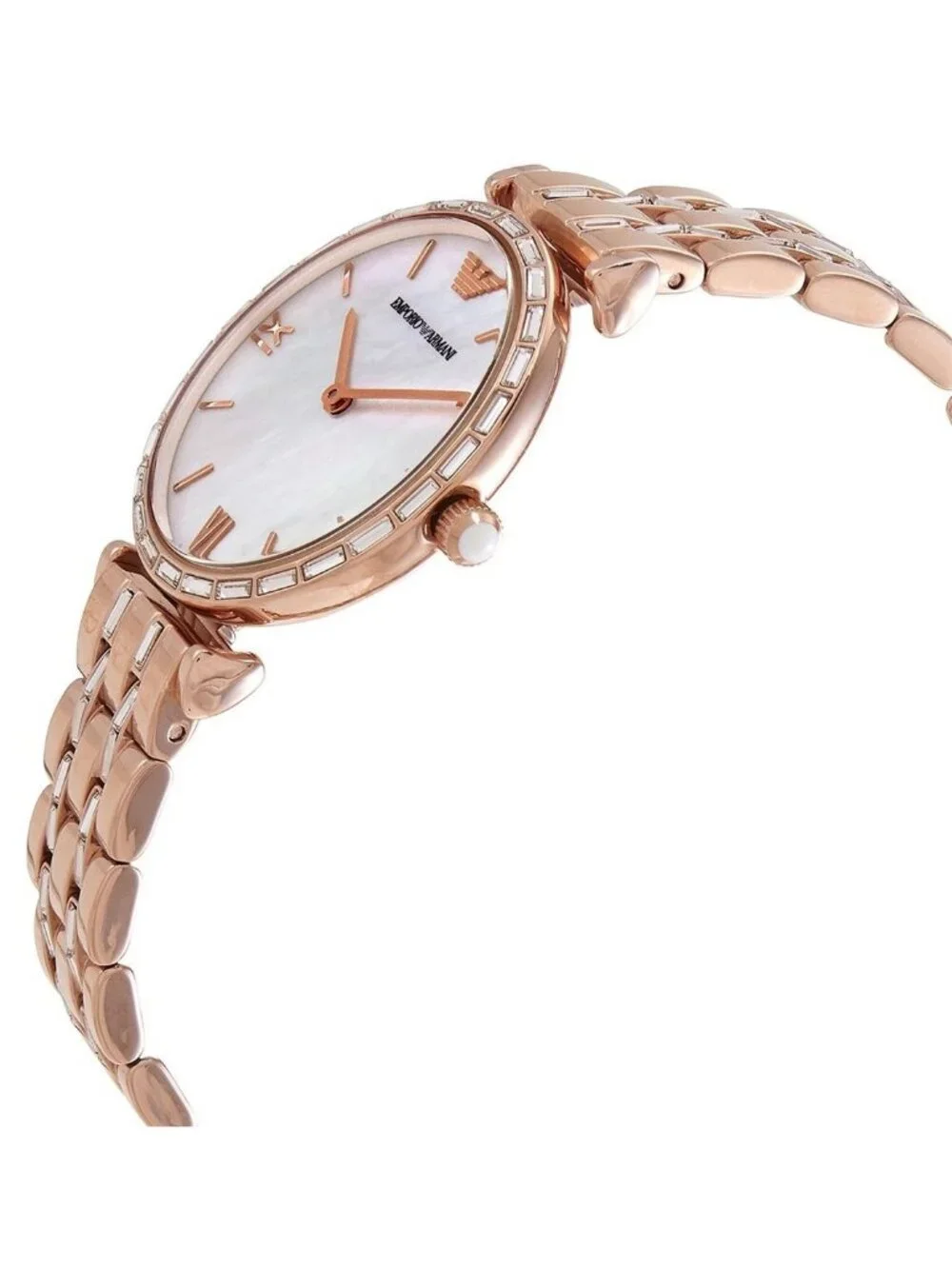 NWT Emporio Armani Gianni T-Bar Quartz Ladies Watch